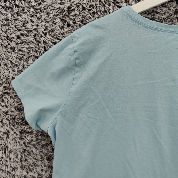 Life is Good Womens Coastal Beachy Crusher Tee XL Blue Wine Flip Flops Graphic - Picture 13 of 16